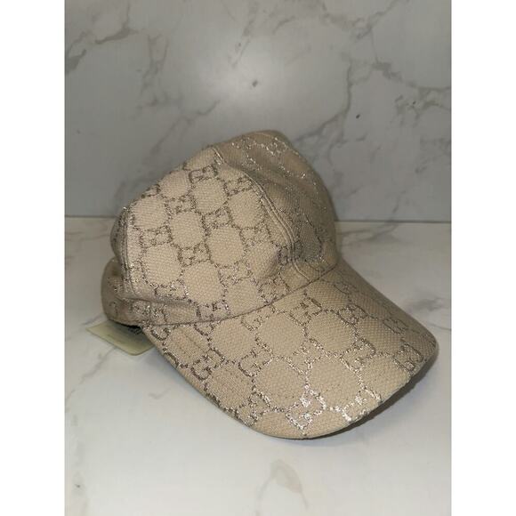 Gucci Accessories - Gucci Monogram Canvas Hat - Medium, Excellent Condition